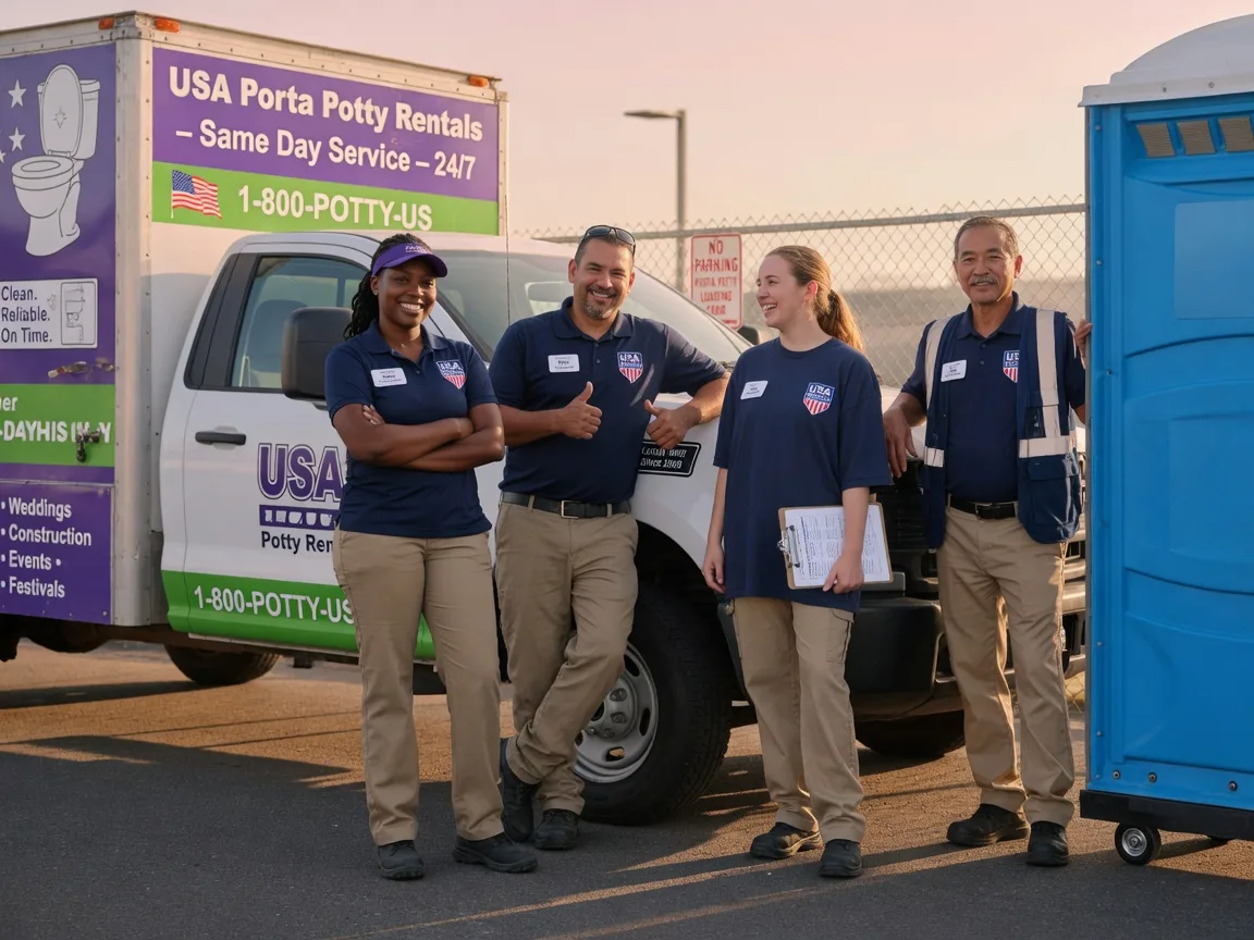 Porta Potty Rental company in Prescott, AR